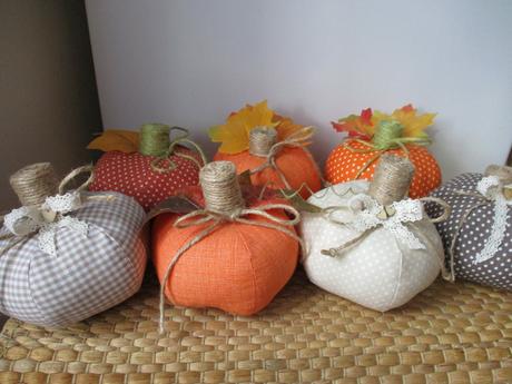 Textilné tekvičky, 