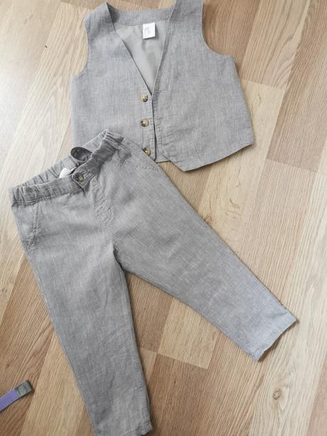 Ľanový set, h&m,92