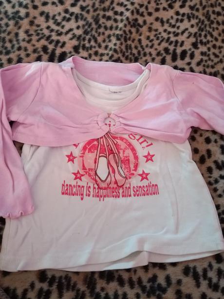 Tricko s dlhym rukavom, 98