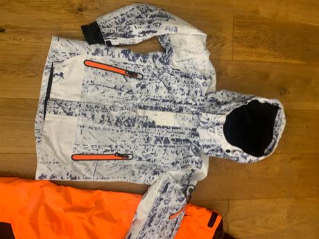 Reima zimná lyžiarska bunda a otepľovačky 134/140/, reima,140