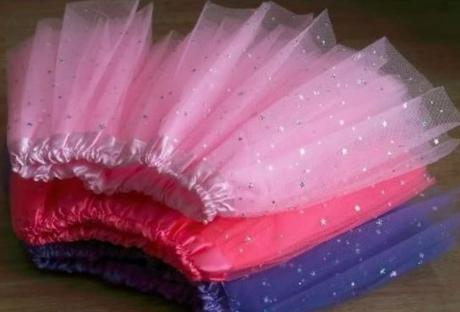Tutu sukňa detská dámska trblietkava aj bez nova, <50 - xs