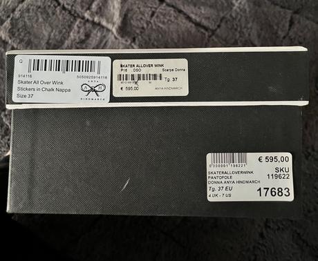 Topánky anya hindmarch, 37