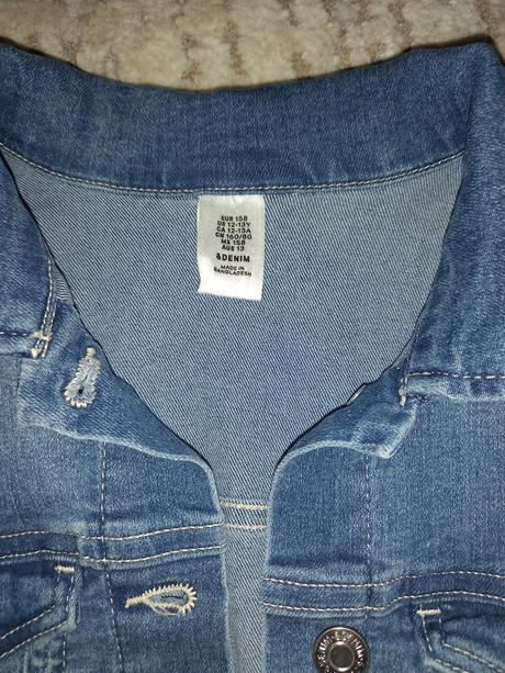 Dzinsová bunda, h&m,158