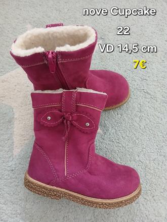 Zimne cizmy 22, cupcake,22