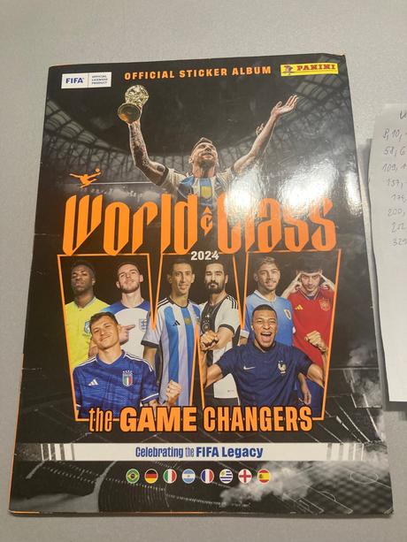World class fifa nalepky, 