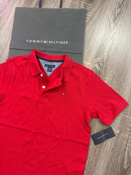 Tommy hilfiger chlapcenska polokosela na 12-14, tommy hilfiger,152