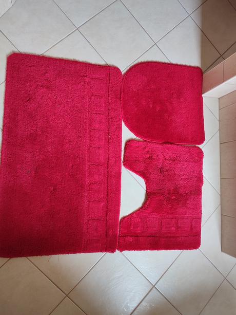 Kúpeľňové predložky koberceky, 