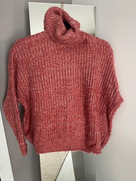 Oversize rolak sveter, bershka,m