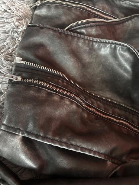 Kožená bunda zara, zara,xs