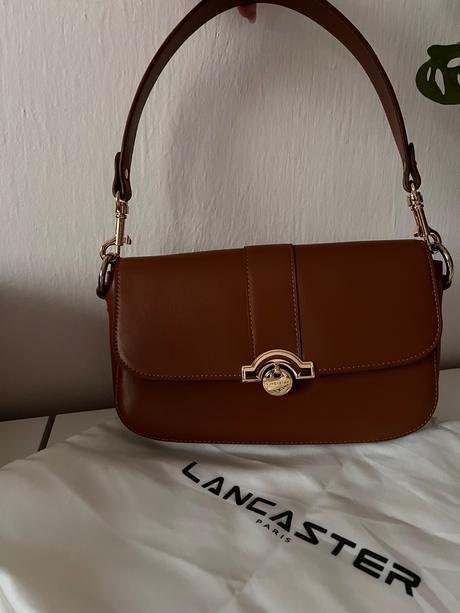 Kožená lancaster paris kabelka, 