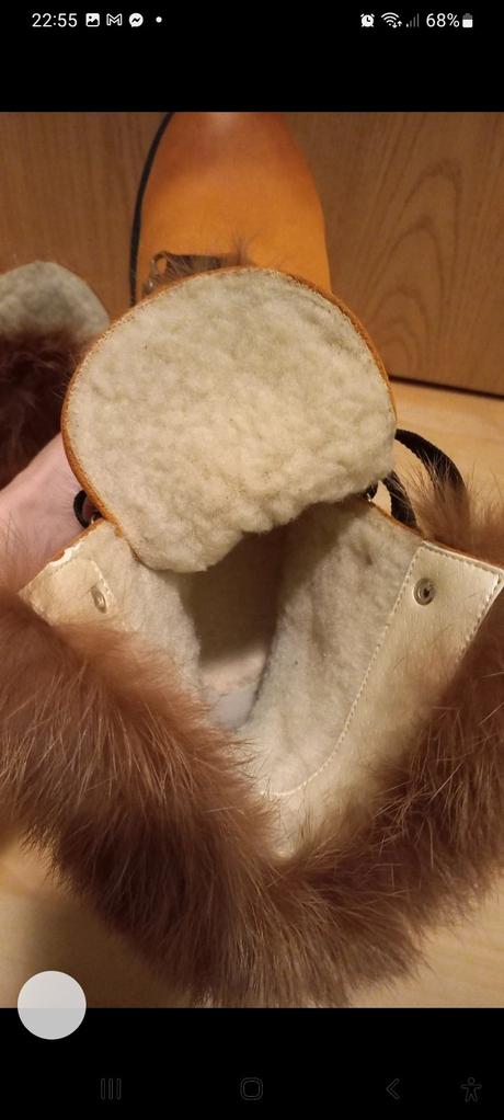 Nenosené kožené čižmy veľ.41, 41