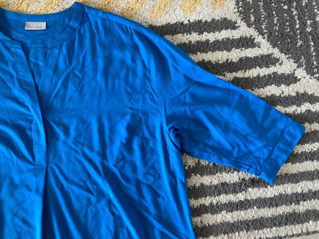 Modrý top canda, c&a,48