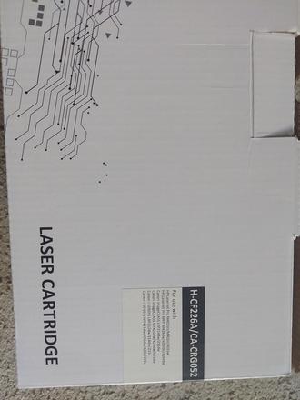 Čierny toner do tlačiarne, 