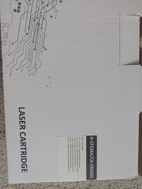 Čierny toner do tlačiarne, 