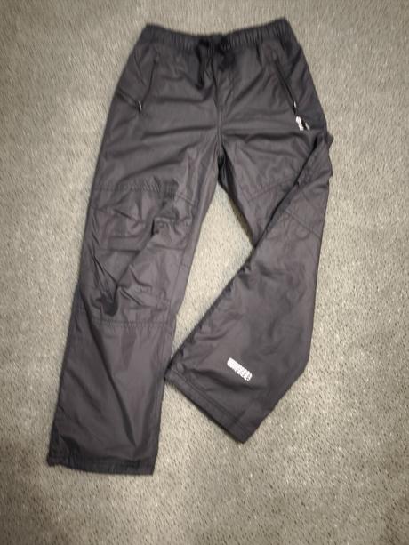 Zateplené vatované nohavice/otepľovačky, 128