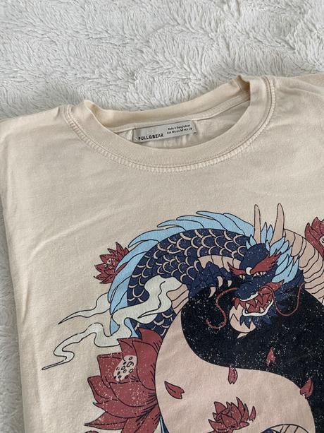 Tričko s potlačou, pull&bear,m