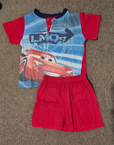 Pyžamko na leto cars veľkosť 104, 104