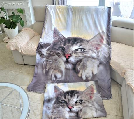 Posteľné obliečky-mačička, 