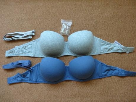 2 nové samodržiace podprsenky 85b/c, bonprix,85b / 85c