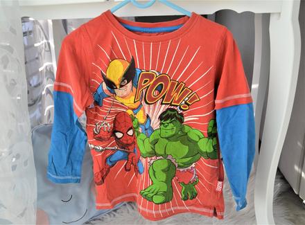 Tričko s hrdinami-128, 128