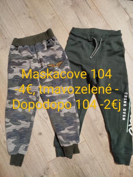 Oblečenie veľkosť 104, 104–116