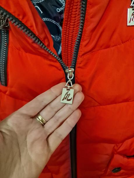 Dlhá zimná bunda, s