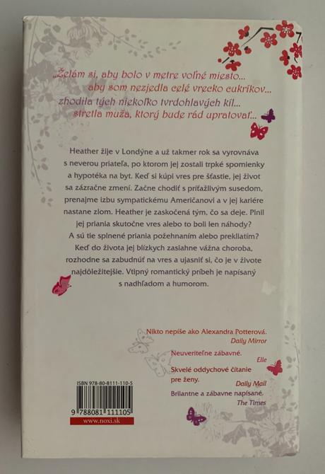 Alexandra potter - daj si pozor na želania, 