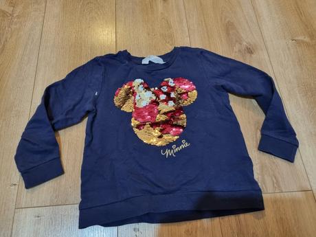 Mikinka minnie mouse, h&m,110