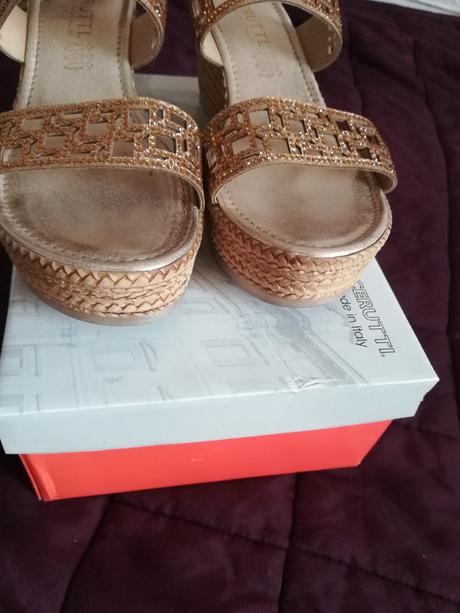 Dámske šlapky cerutti, 2x obuté, 38