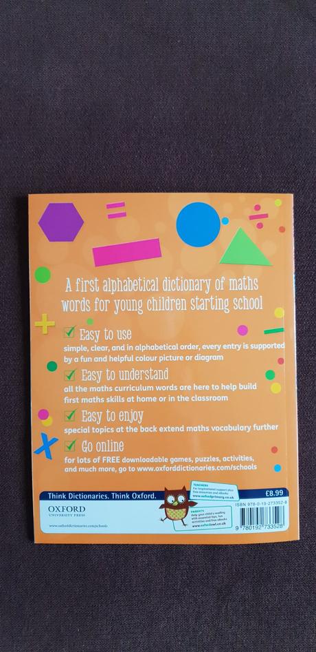 Kniha - oxford first illustrated math dictionary, 