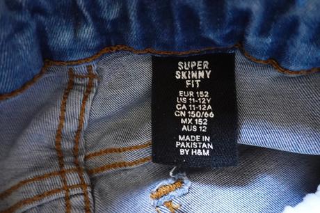Rifle h&m super skinny fit, h&m,152
