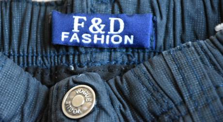 Tmavomodré chlapčenské nohavice, f&g,110