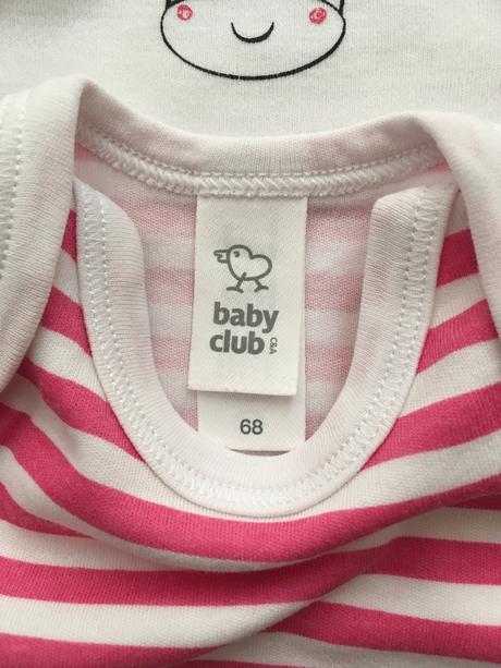 3x krásne letné body, baby club,68