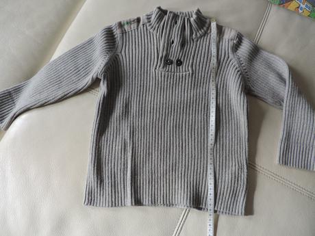 Frajerský pulóver pre chlapca, veľ. 110, palomino,110