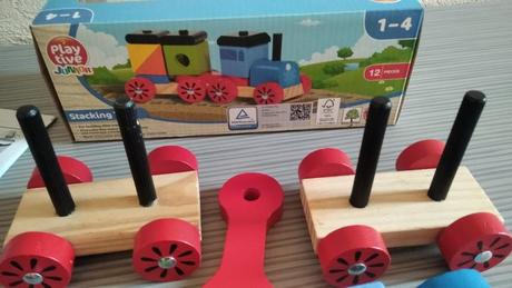 Drevený vláčik z lidla,