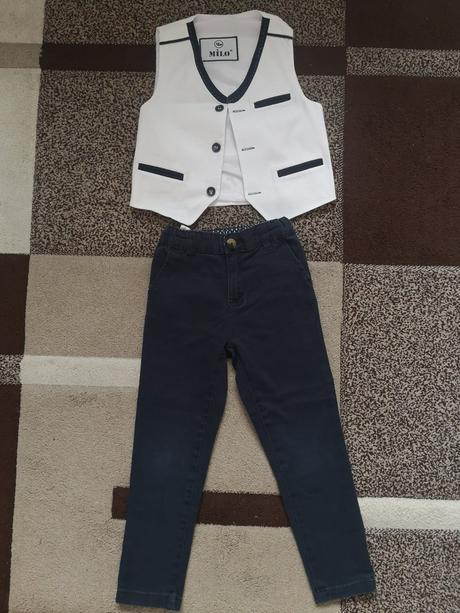 Vesta a nohavice 104, 104