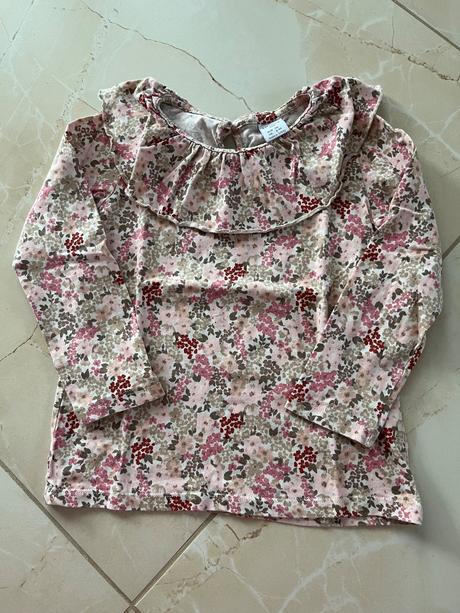 Lindex tričko kvietky, lindex,110