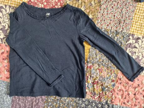 Tričko s volánom, h&m,110
