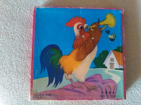 Drevené puzzle - zvieratká, 