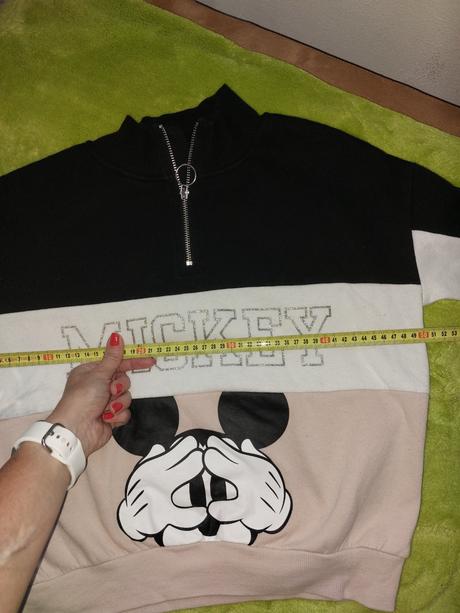 Mikina mickey, h&m,158