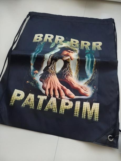 Nový vak, športové vrecko brr brr patapim,