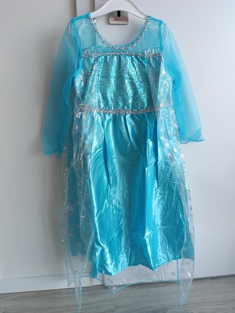 Frozen elsa šaty - 4 veľkosti 100,110,130,140,