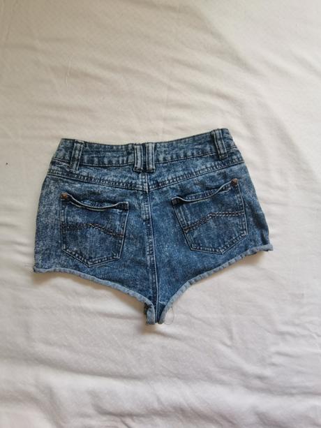 Riflove šortky, denim,xs