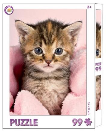 Puzzle 99 dielikov mačka,
