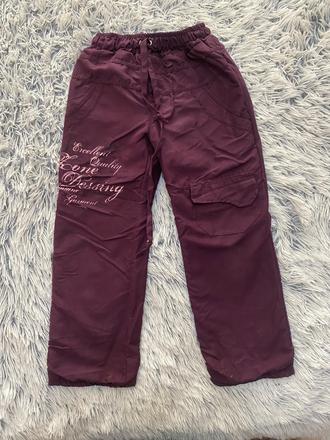 Dievčenské zateplené nohavice, 116