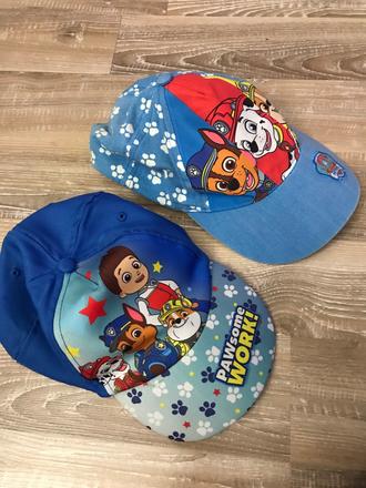 2ks šiltovky paw patrol cena spolu, nickelodeon,50