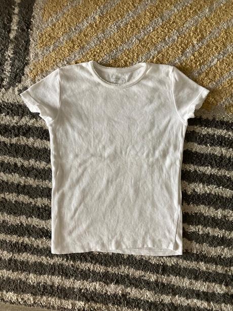 Krémové tričko so vzorom, lindex,122