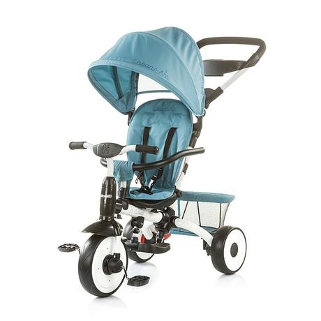 Trojkolka so strieškou urban - grey,