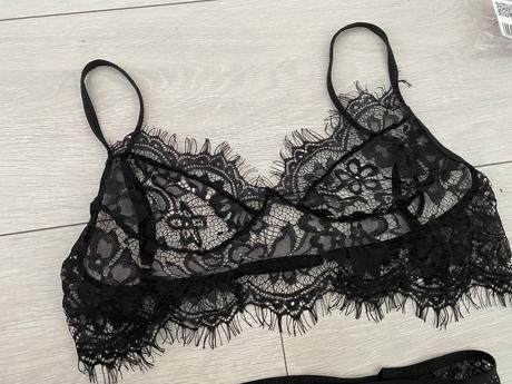 Podprsenka + nohavičky čipkovaný set, s