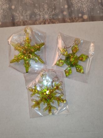 Vlocky na stromcek sada 3ks, 